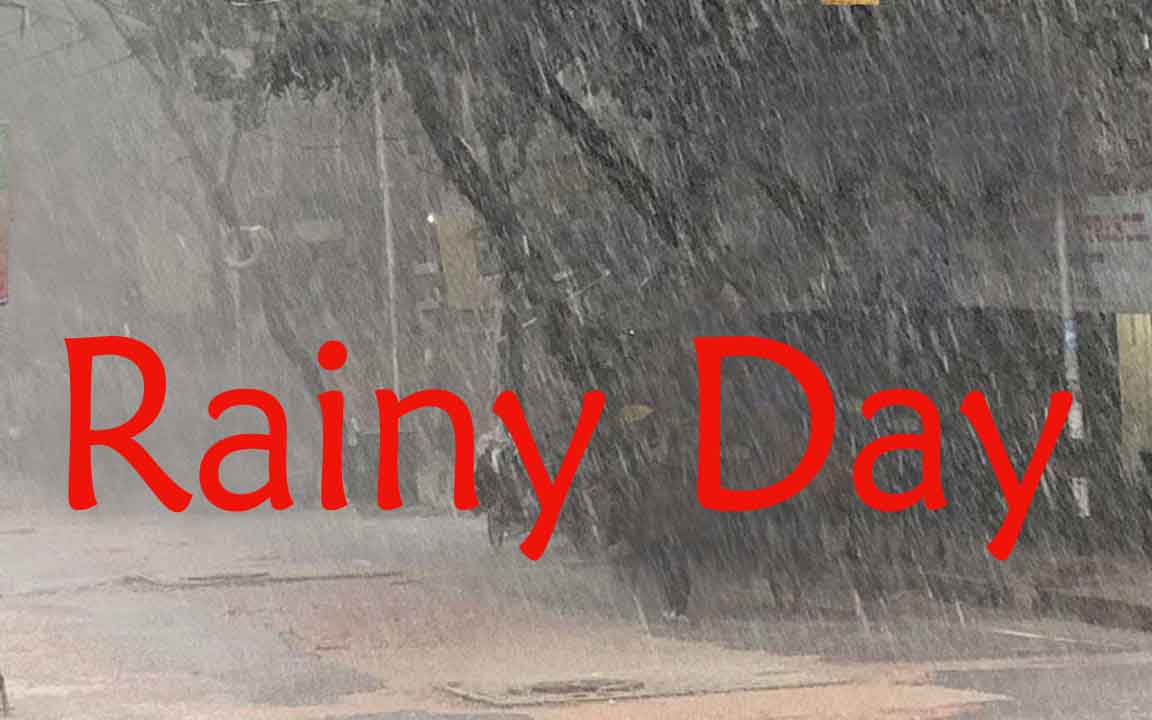 Rainy season in Bangladesh