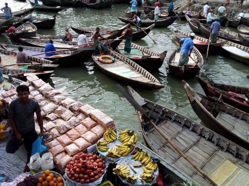 Sodorghat in old Dhaka city